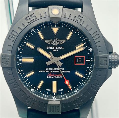 breitling v17311|breitling blackbird 44mm.